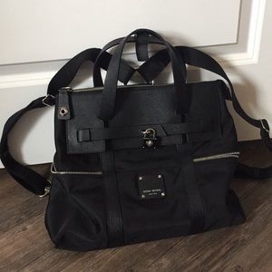 Henri Bendel Jettsetter convertible nylon backpack